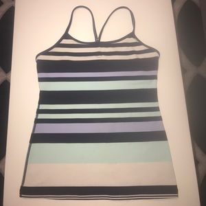 EUC Lululemon Power Y Tank 8